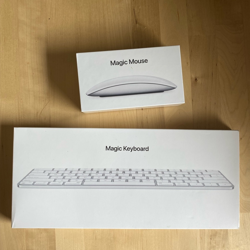 Apple Keyboard and mouse